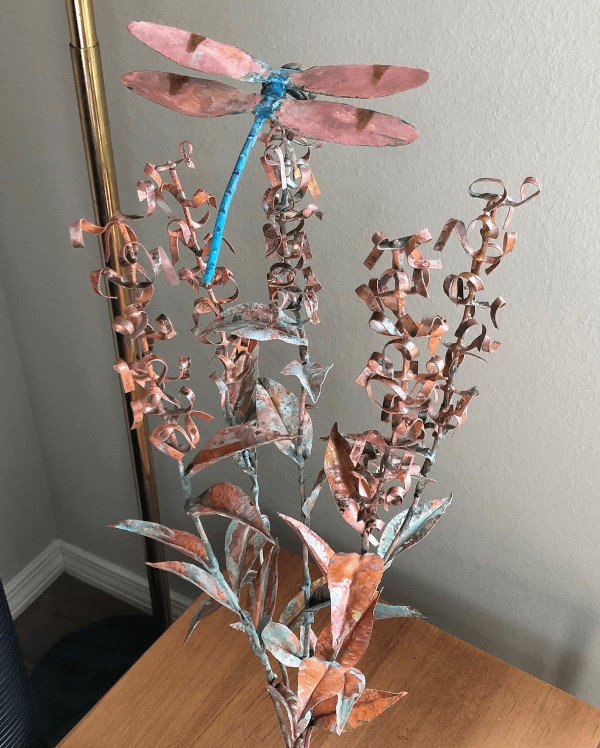 Copper Art-Copper Dragonfly