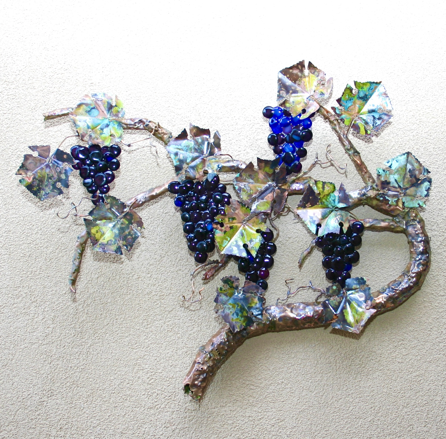 Copper Art-Copper Grape Vine
